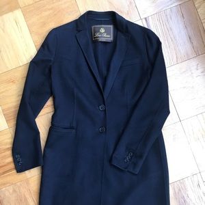 Loro Piana Navy Blue Cashmere Coat